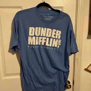 Ripple Junction Blue Dunder Mifflin Tee